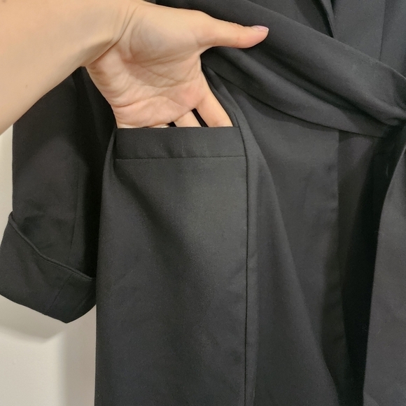 Majorelle Jacqueline Black Heart Belted Blazer Mini Dress Event Evening Occasion - Picture 13 of 16